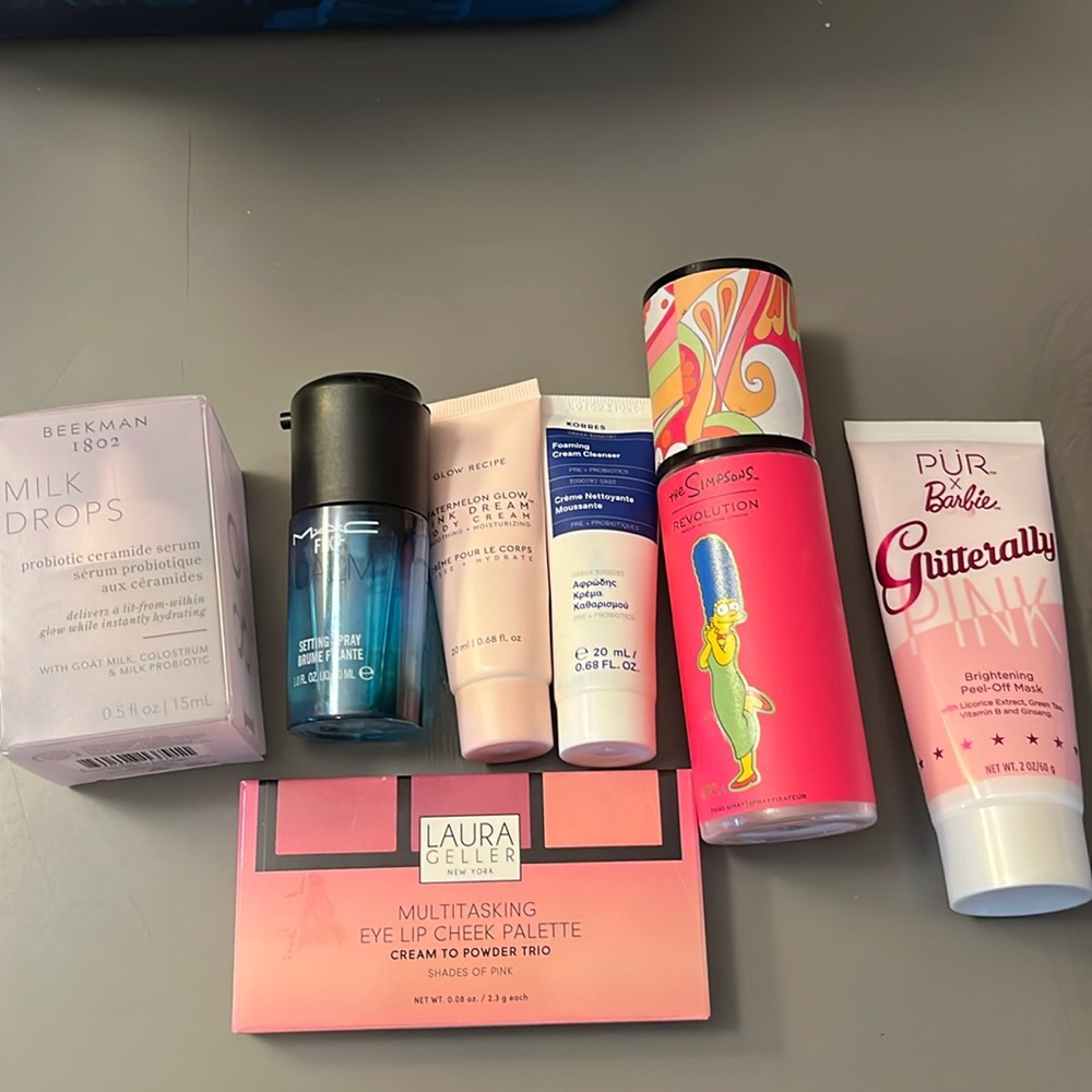 Makeup and skincare bundle